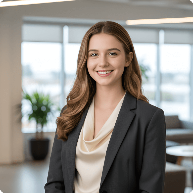 Business headshot style
