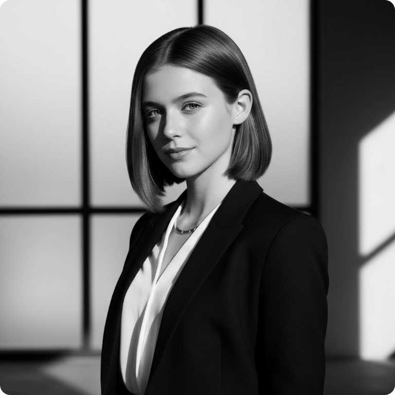 Modern headshot style